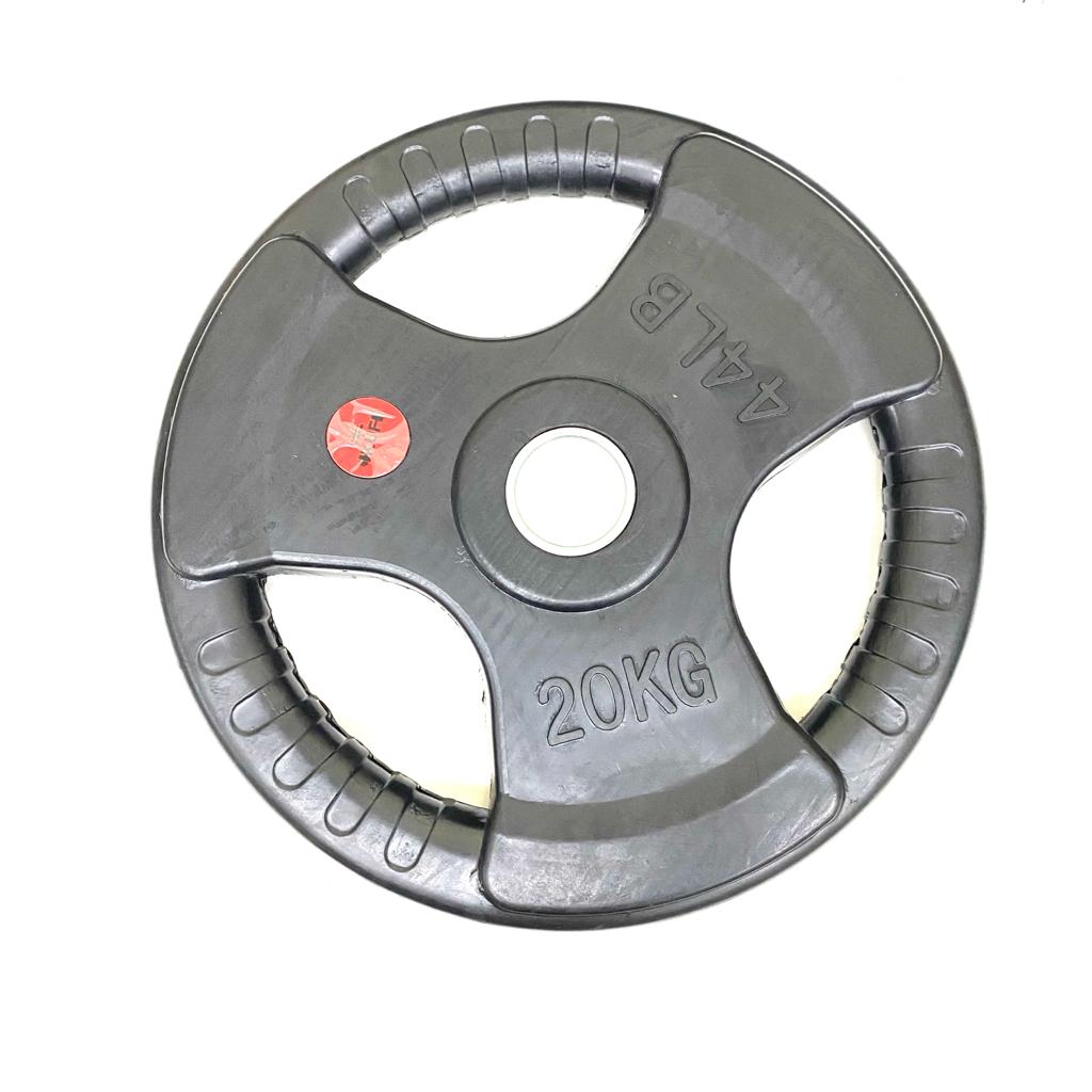 20kg Rubber Tri grip Olympic Plates