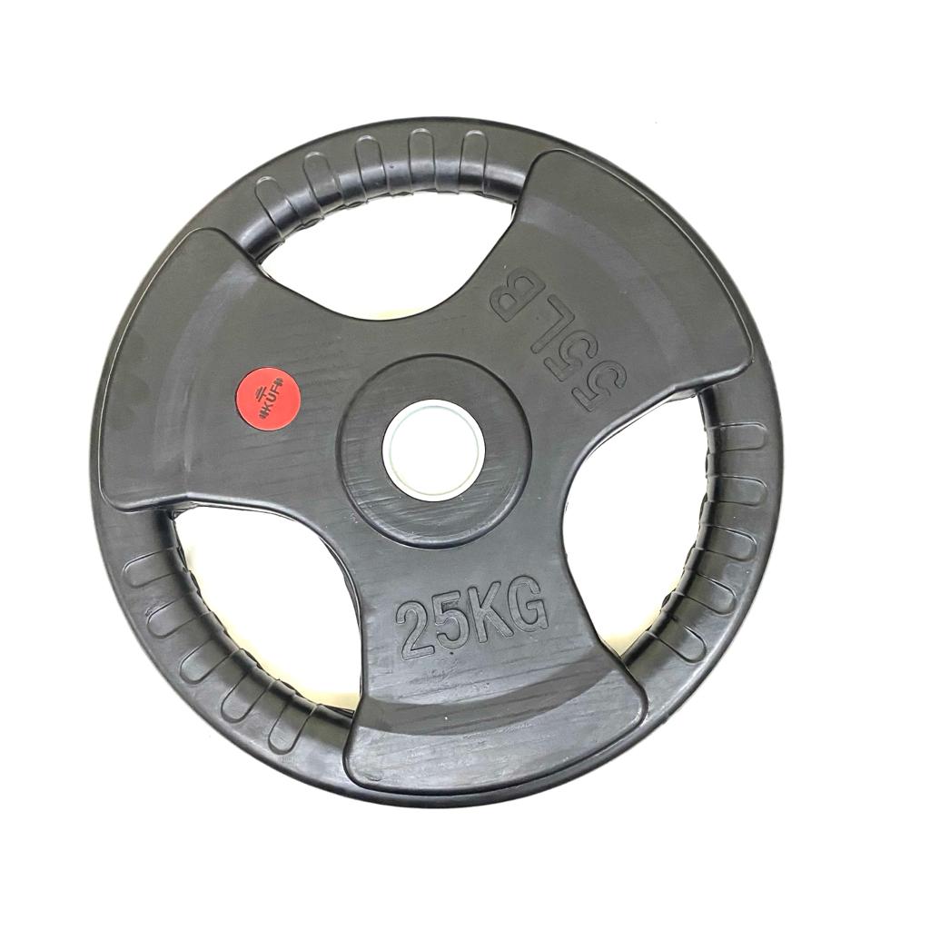 25kg Rubber Tri grip Olympic Plates