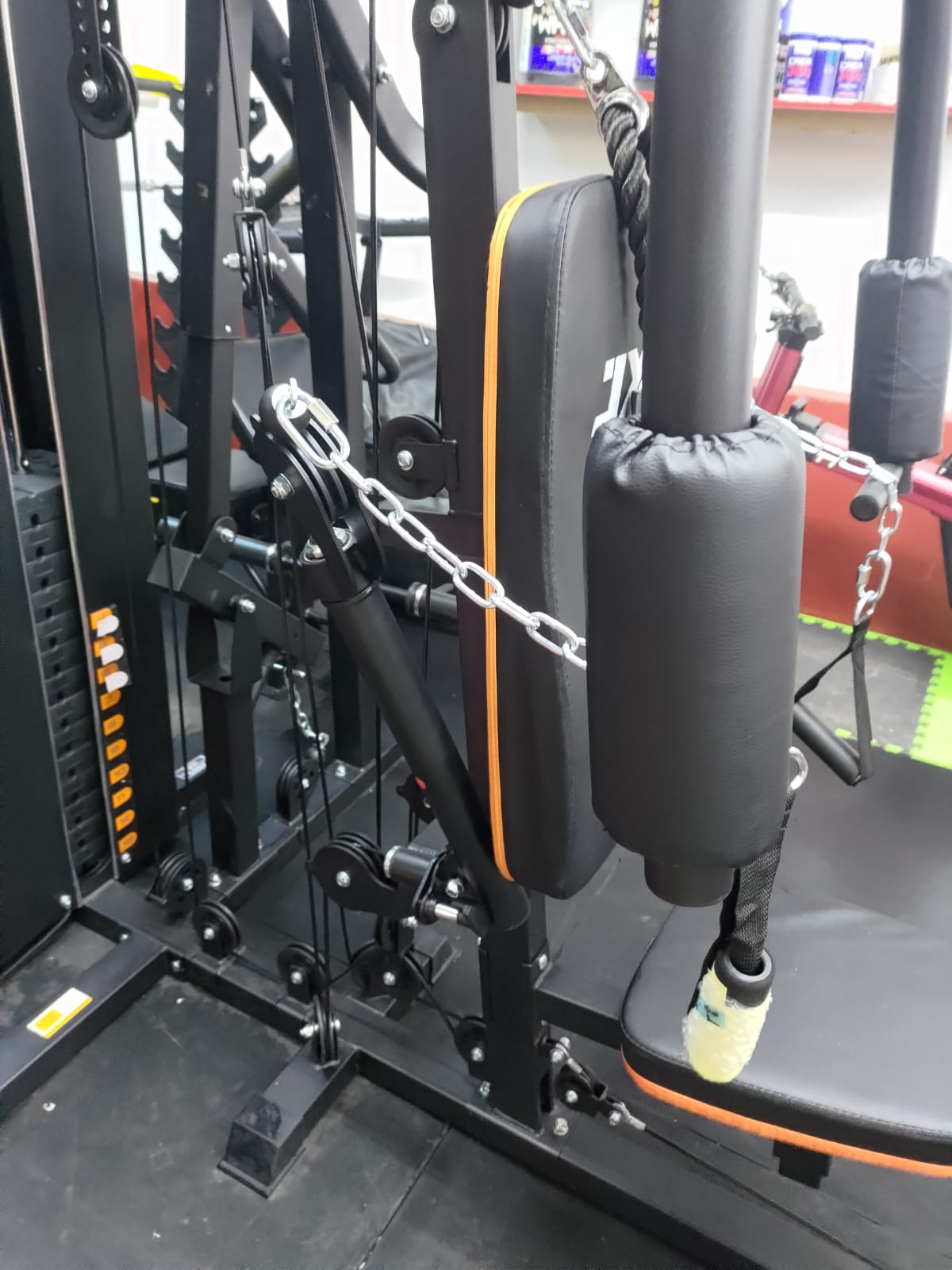 multigym lower pulley feature