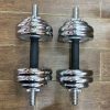 30kg Adjustable Dumbbells Set Without Carry Case - Image 2