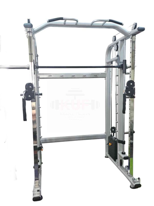 Commercial Smith Machine with Cable Cross Over