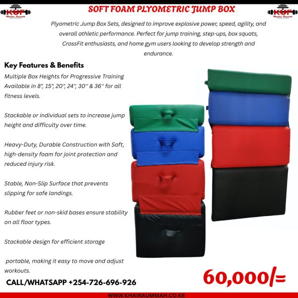Plyo box jumping set