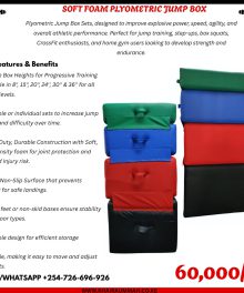 Plyo box jumping set