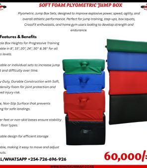 Plyo box jumping set