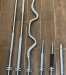 Barbells- Olympic bars, Standard bars, Kettle bell bars etc