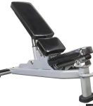 COMMERCIAL FID(flat,incline,decline) UTILITY LIFE FITNESS REP BENCH