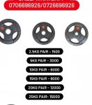 Rubber Coated Standard Weight Plates