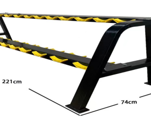 Commercial 2 Tier Dumbbell Rack