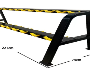 Commercial 2 Tier Dumbbell Rack