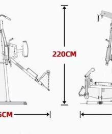 4 station semi commercial multigym