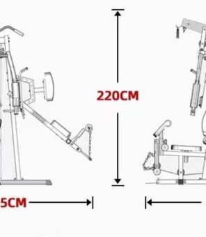 4 station semi commercial multigym