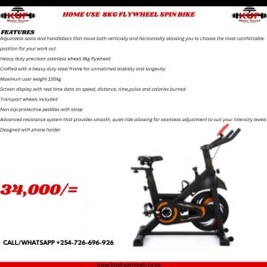 spin bike poster