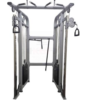 ADJUSTABLE DUAL PULLEY CABLE CROSS OVER