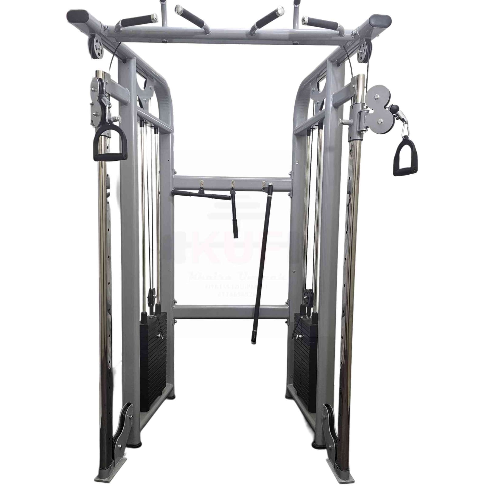 ADJUSTABLE DUAL PULLEY CABLE CROSS OVER