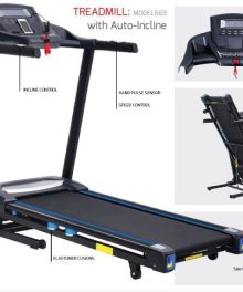 Treadmill With Auto Incline
