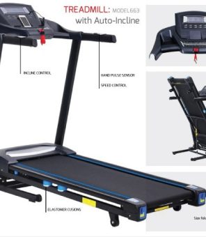 Treadmill With Auto Incline