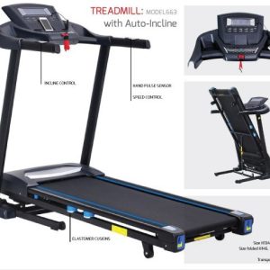 Treadmill With Auto Incline